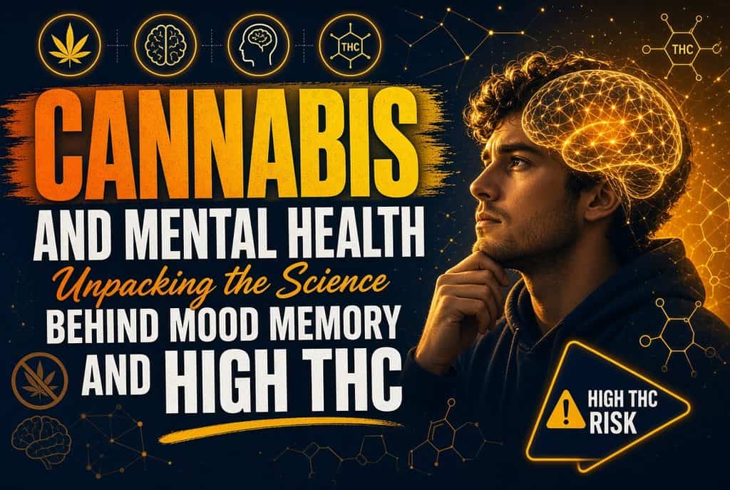 Cannabis and Mental Health: Unpacking the Science Behind Mood, Memory, and High THC Products